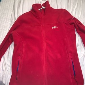 columbia arkansas razorback jacket